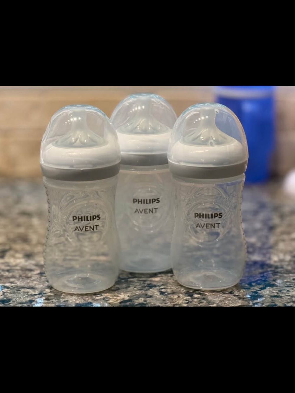 Phillips Avent Natural Bottles - Pack of 3